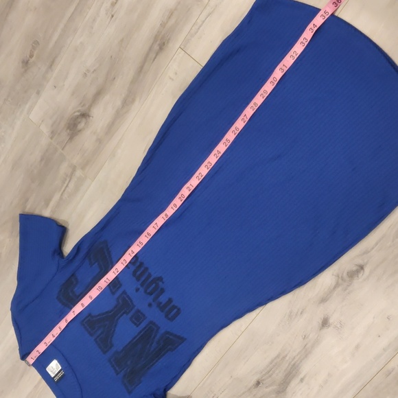 NWT H&M Blue Dress "NYC ORIGINAL" - Picture 8 of 8